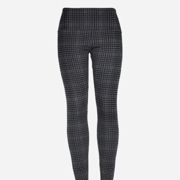 Sasha Tummy Control Leggings Size Large Gingham - Picture 1 of 8